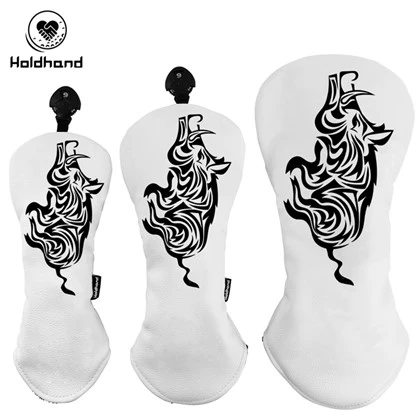 Custom Golf Club Headcovers Premium Leather Driver Fairway (FW) Wood Hybrid (UT), Κάλυμμα Blade Mallet Putter