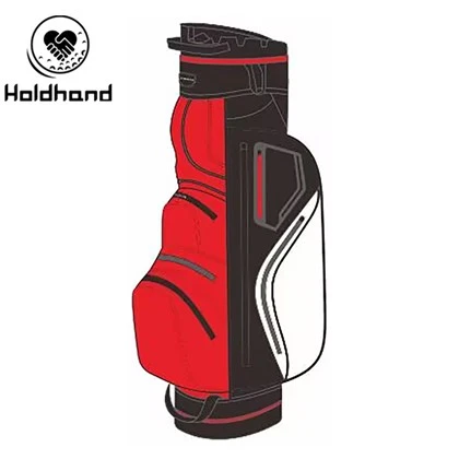 Durable Golf Transport Equipped With 15-tier Club Organization, Exclusive Putter Nic