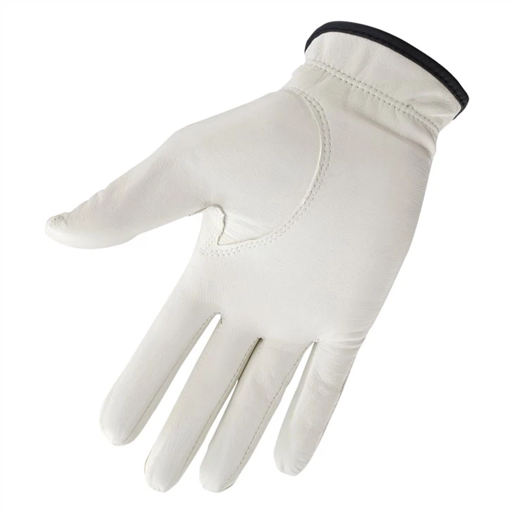 Colorful Designs Multi-color Option New Design Custom High Quality Cabretta Leather Golf Gloves Mix Colors