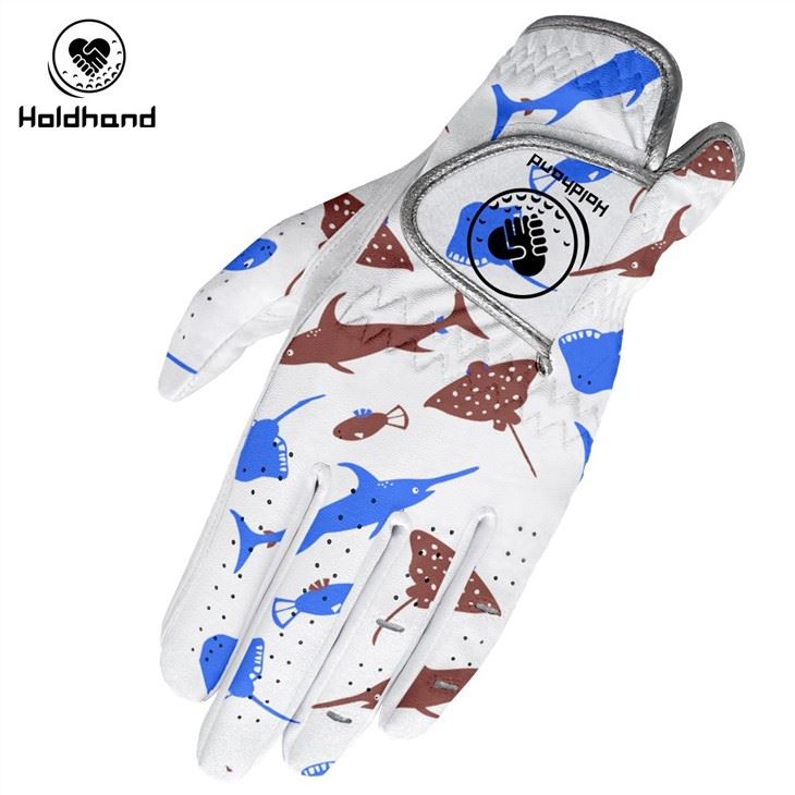 Hot Sales Top-class Handmade Premium Custom Colored Breathable And Comfortable PU Golf Glove