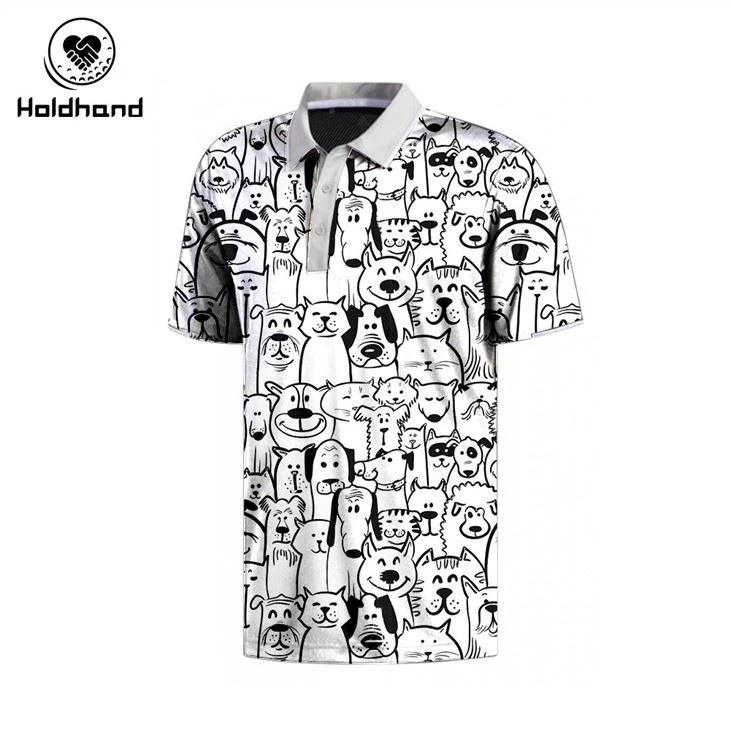 Milk-silk Golf Polo With Custom Logo/print
