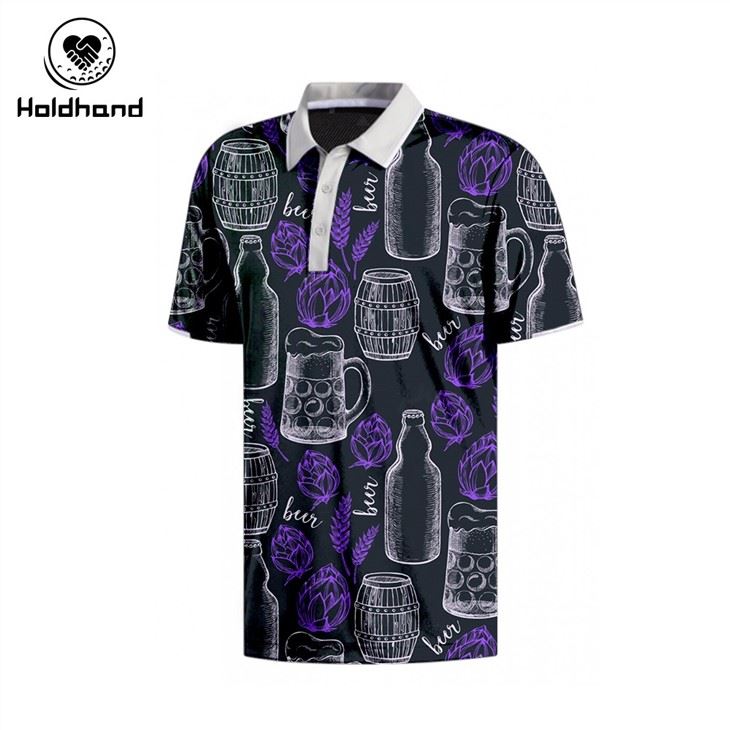 Milk-silk Golf Polo With Custom Logo/print
