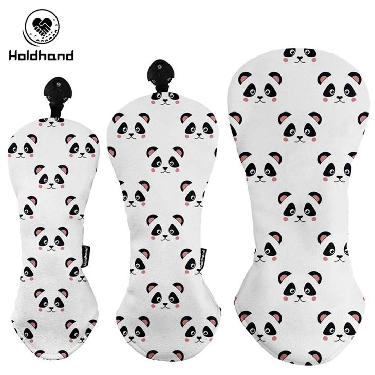 Multi-color Pattern Design OEM Pattern PU Leather Driver Wood Headcovers