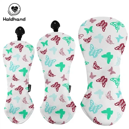 Καλύτερες πωλήσεις υψηλής ποιότητας Headcover Αδιάβροχο PU Leather Driver Wood Fairway Hybrid Headcovers Custom Logo OEM
