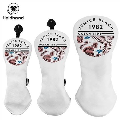 Highlight Design Driver Custom Logo Head Cover PU Leather OEM