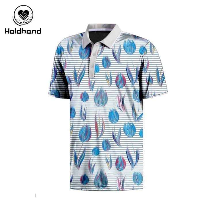Wholesale Customization Golf Polo Polyester Spandex Men Golf Polo Shirt Tee